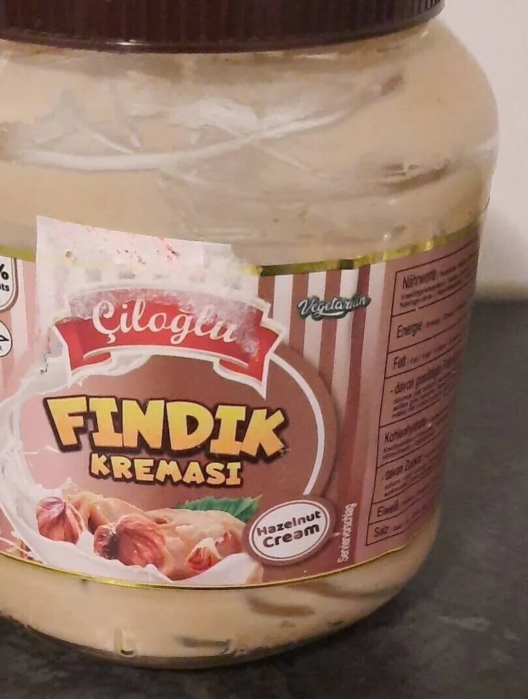 Findik kremasi