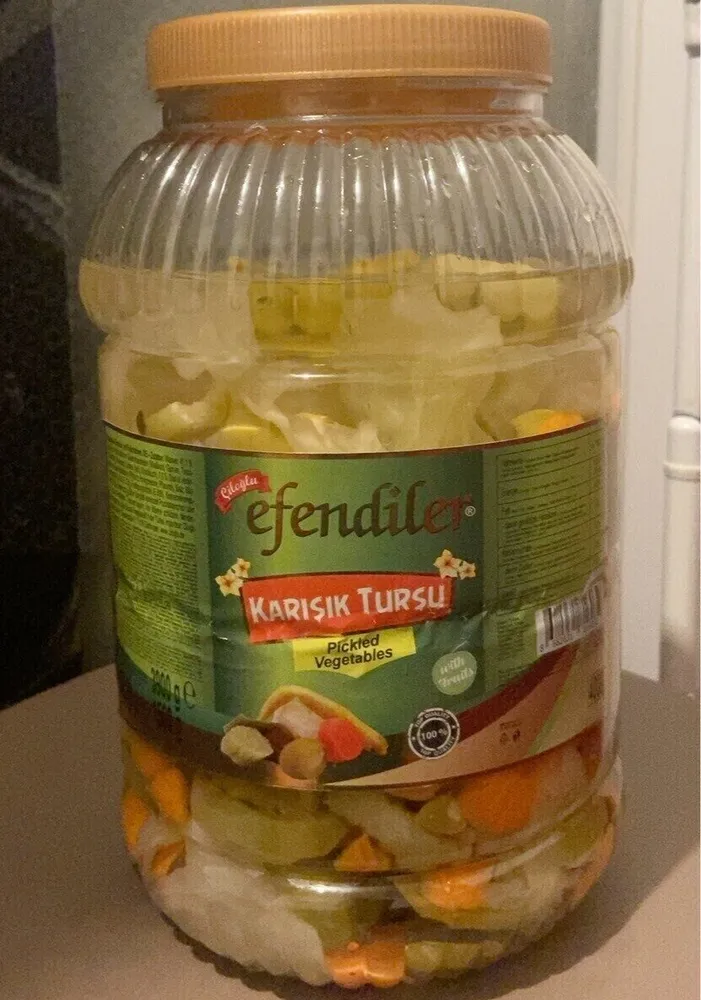 pickled vegetables