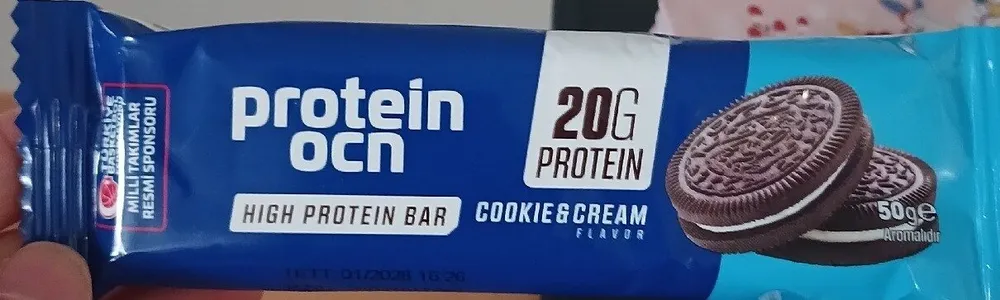 Cookie Cream Protein Bar