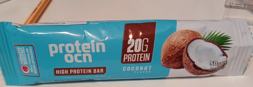 High Protein Bar Coconut Flavor