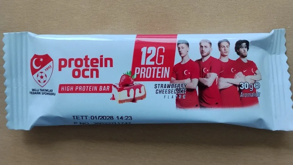 High Protein Bar - Strawberry Cheescake Flavor 30 Gr