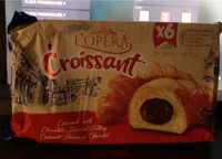 Croissant fourré au chocolat
