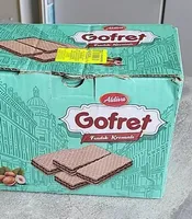 Gaufrettes Cacao et noisettes