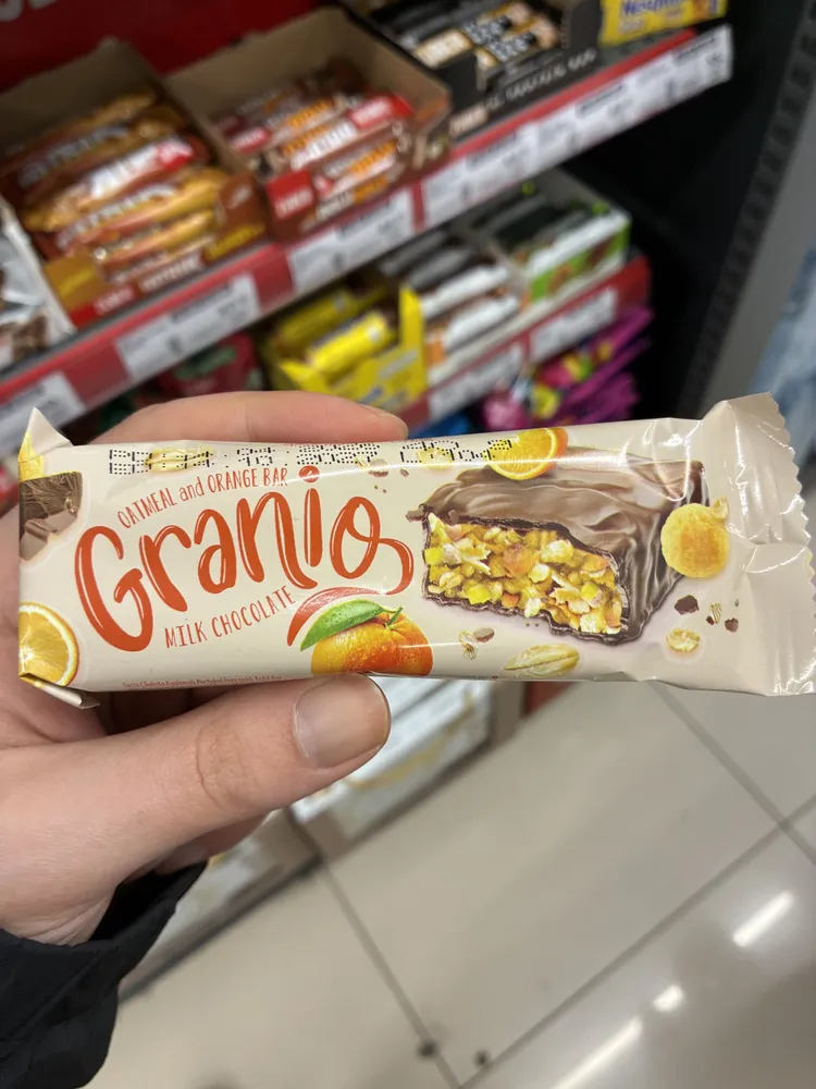 Yulaf Ezmesi ve Portakal Bar