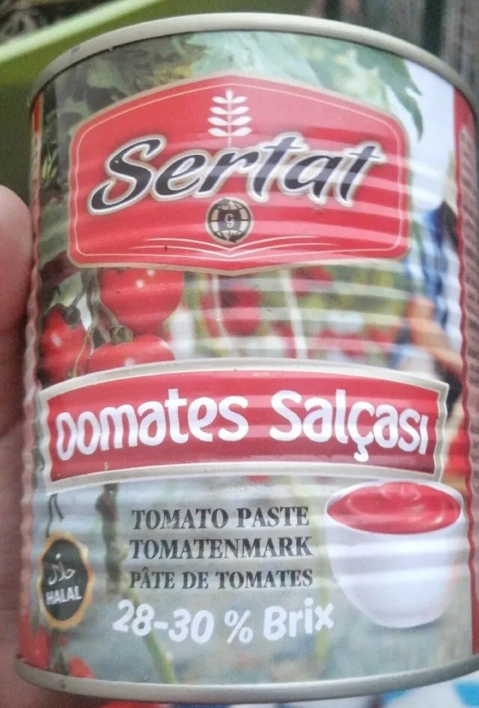 Purée de tomates consentrer