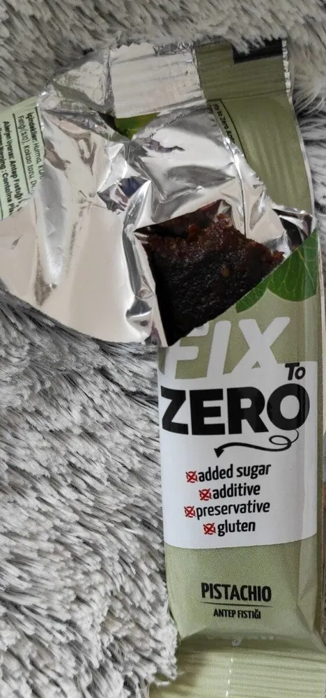 Fix to Zero pistaches