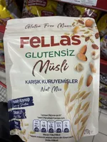 Glutensiz Müsli Karışık Kuruyemişler