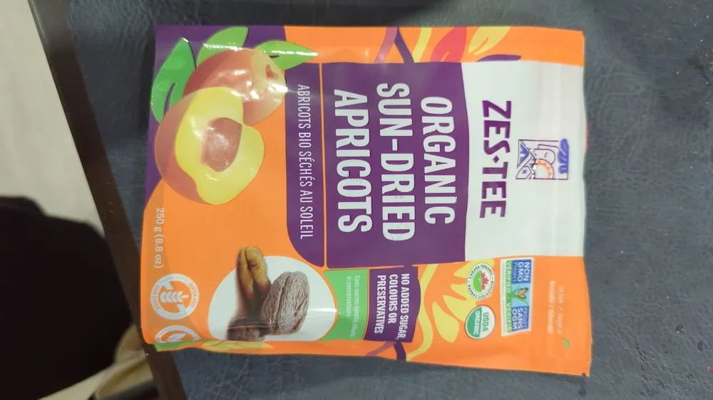 Organic Sun-Dried Apricots