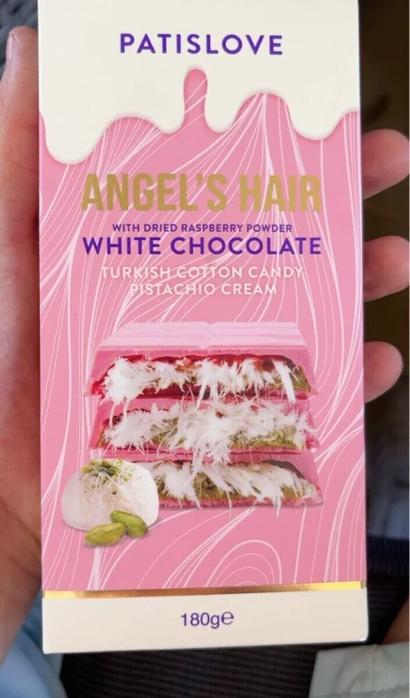 Angel's hair white chocolate