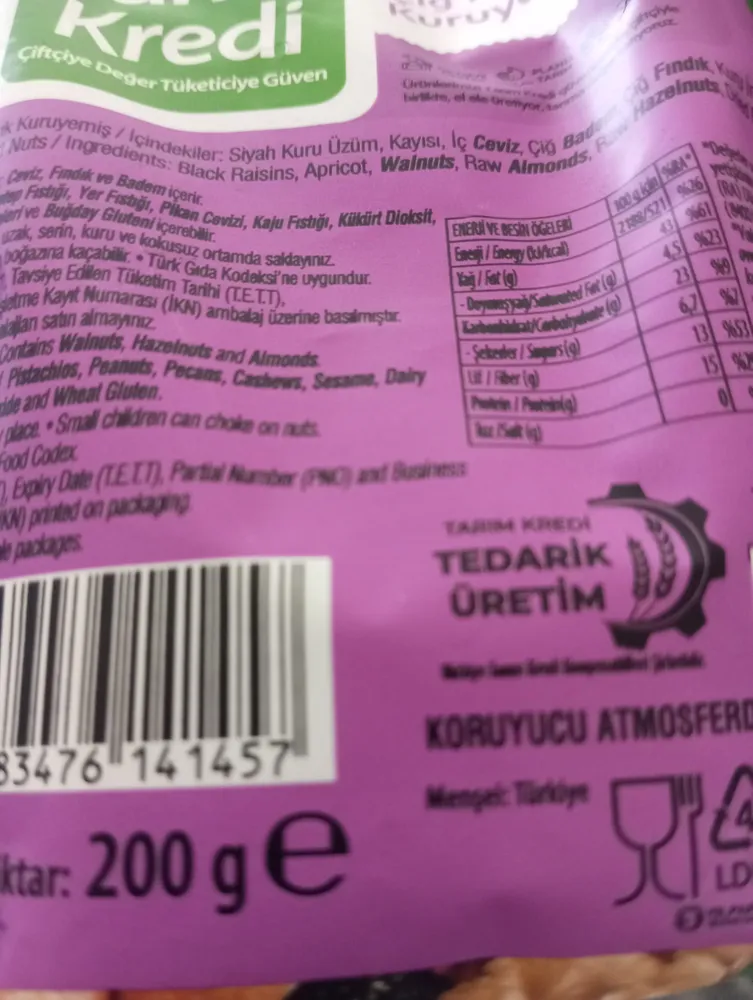 Raw Mixed Nuts
