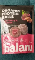 Organic protein balls - sour cherry & Almonds