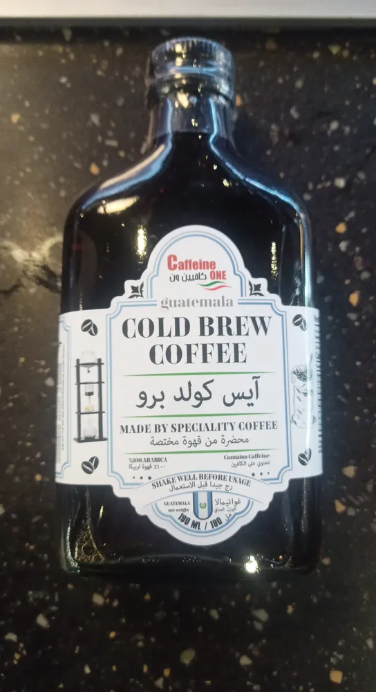 Caffeine one cold brew coffee iced cold brew