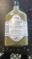 Caffeine one cold brew coffee iced pistachio