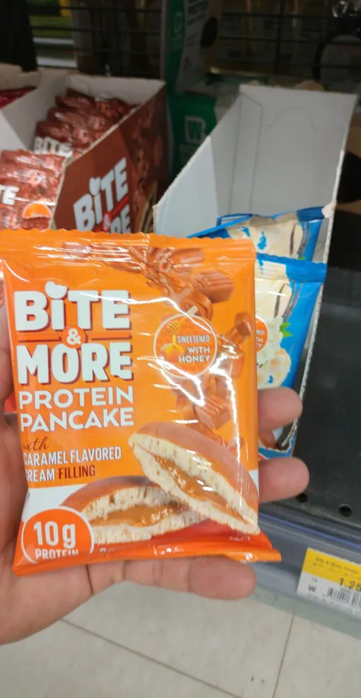 Protein Pancake With Caramel Cream Filling