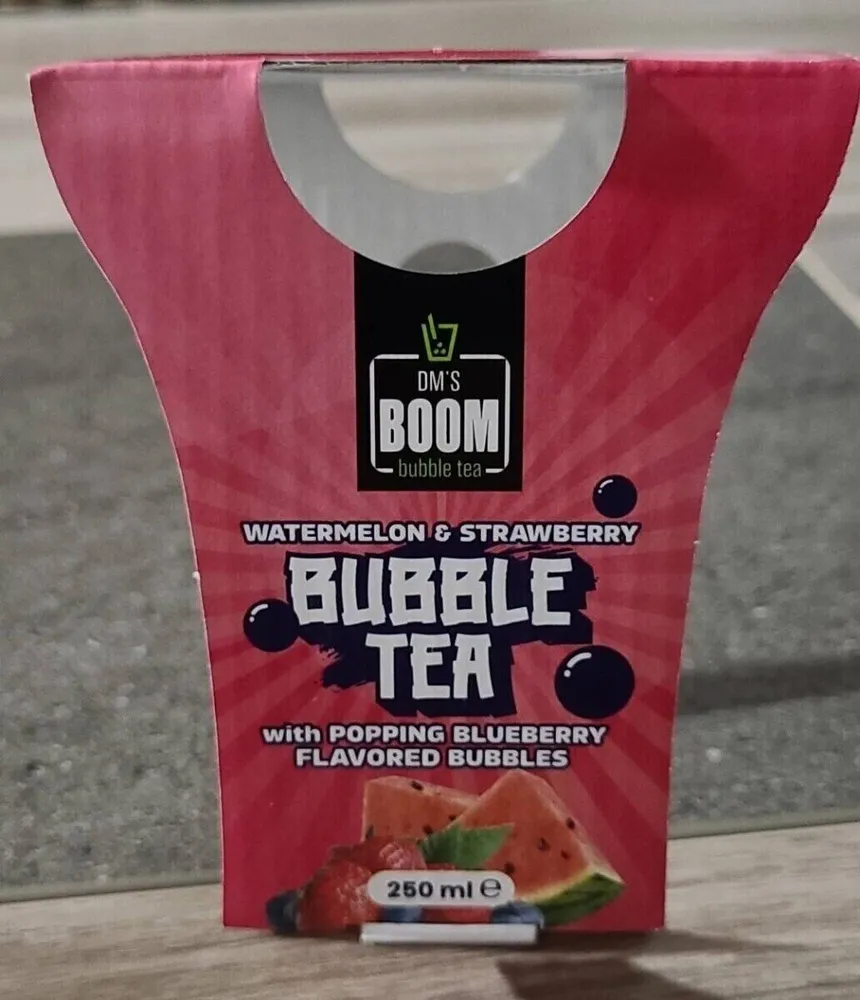 Bubble tea anguria e fragola