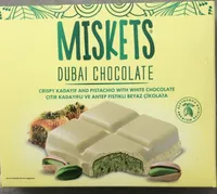 Dubai chocolate white