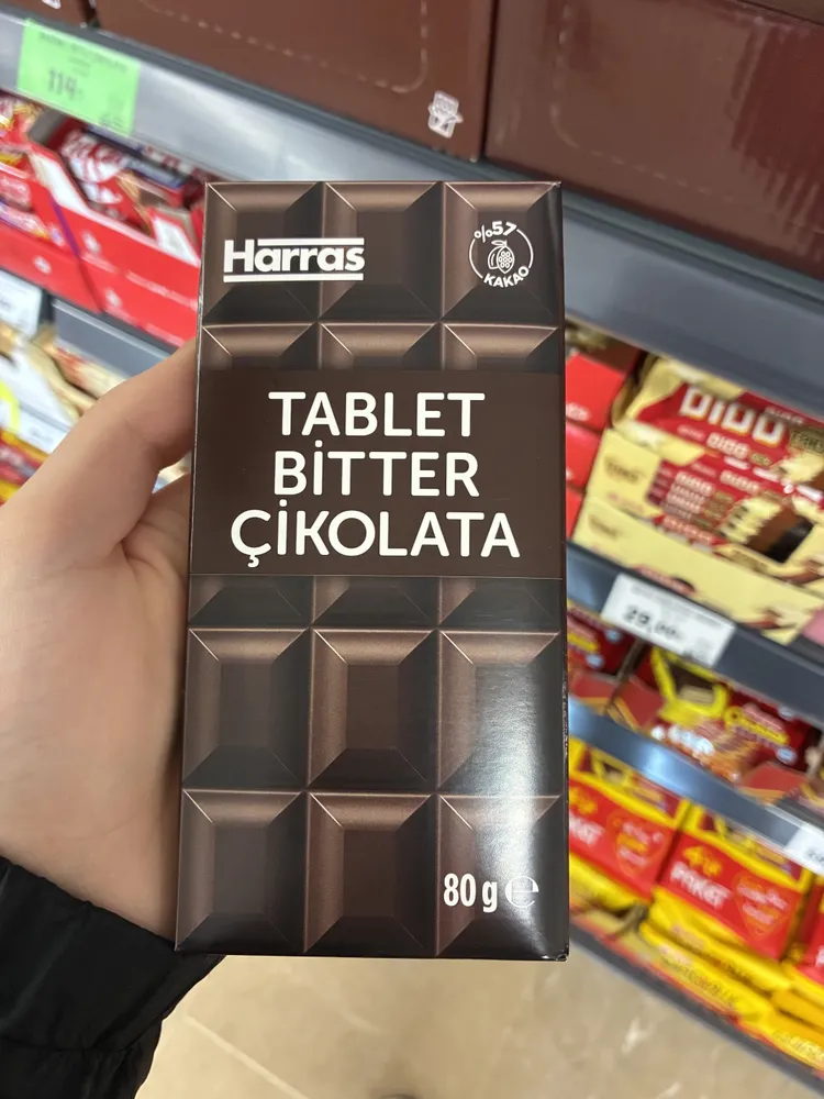 Tablet Bitter Çikolata