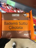 Bademli Sütlü Çikolata