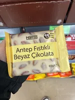 Antep Fıstıklı Beyaz Çikolata