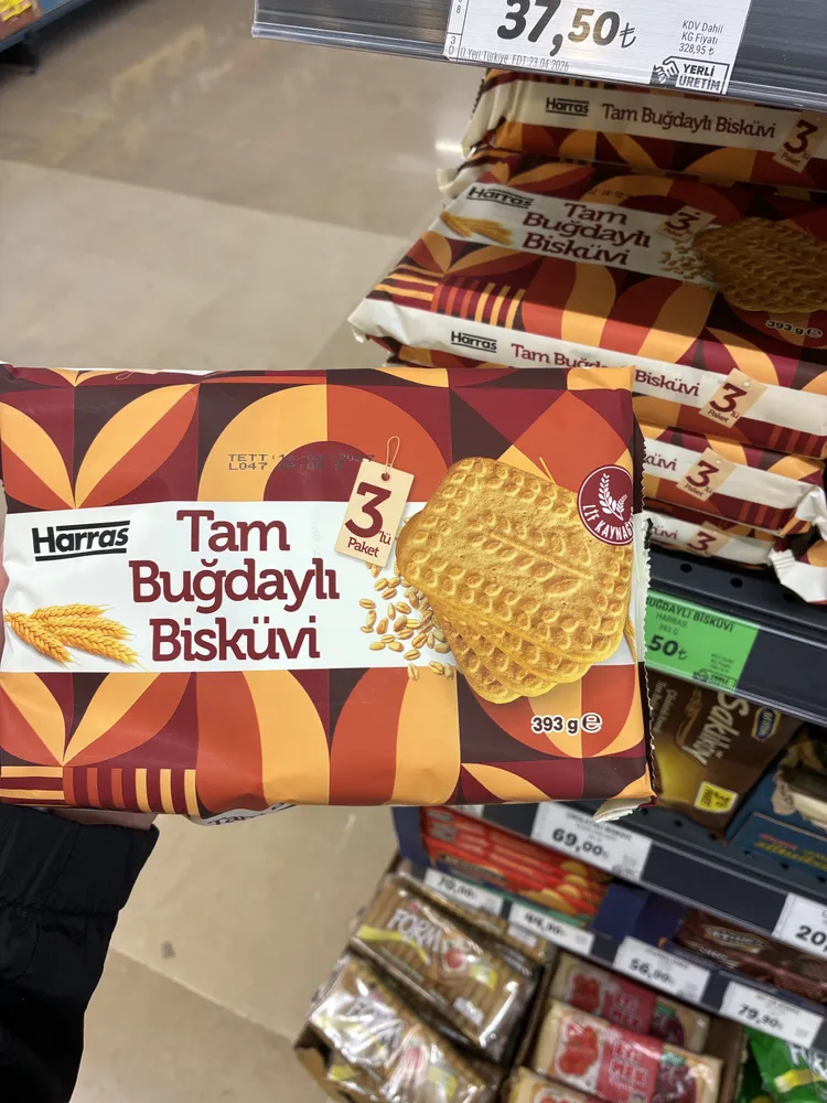 Tam Buğdaylı Bisküvi