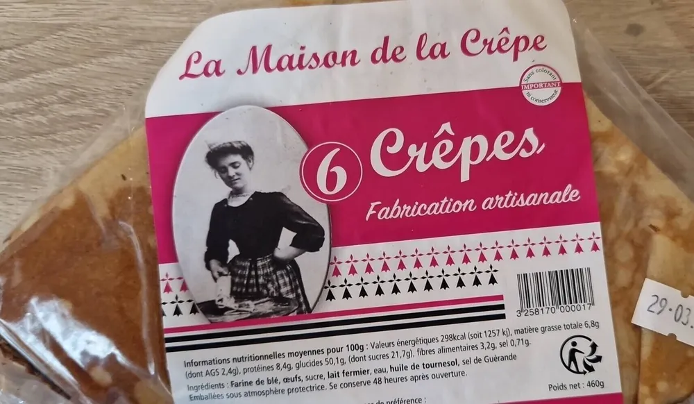 6 crêpes artisanale