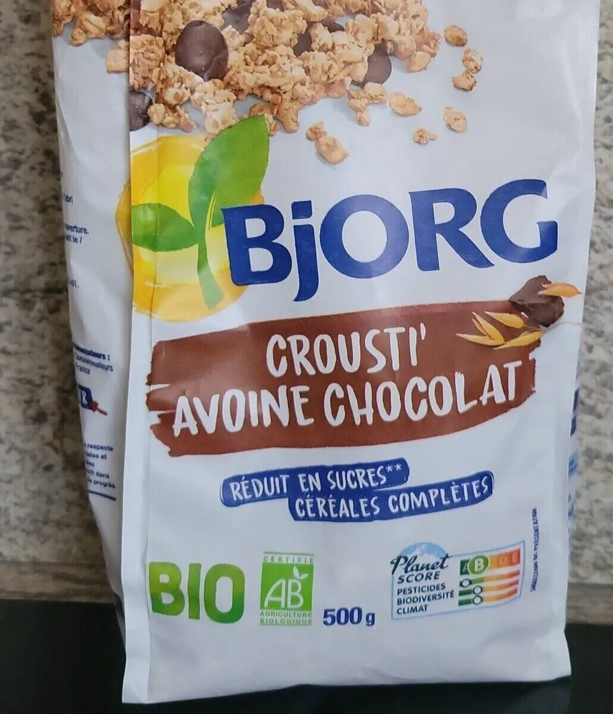 Crousti'avoine chocolat