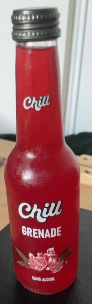 Boisson gazeuse saveur grenade