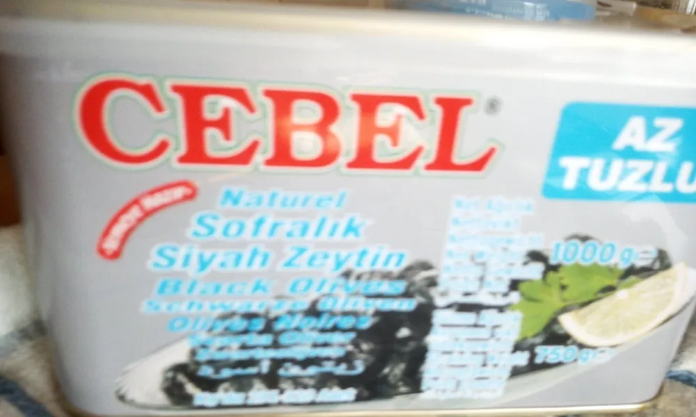 CEBEL Siyah Zeytin