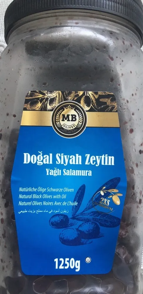 Dogal Siyah Zeytin