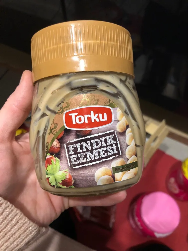 Pate à tartiner Noisettes avec Morceaux