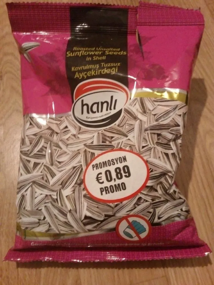 Graines de tournesol grillées sans sel