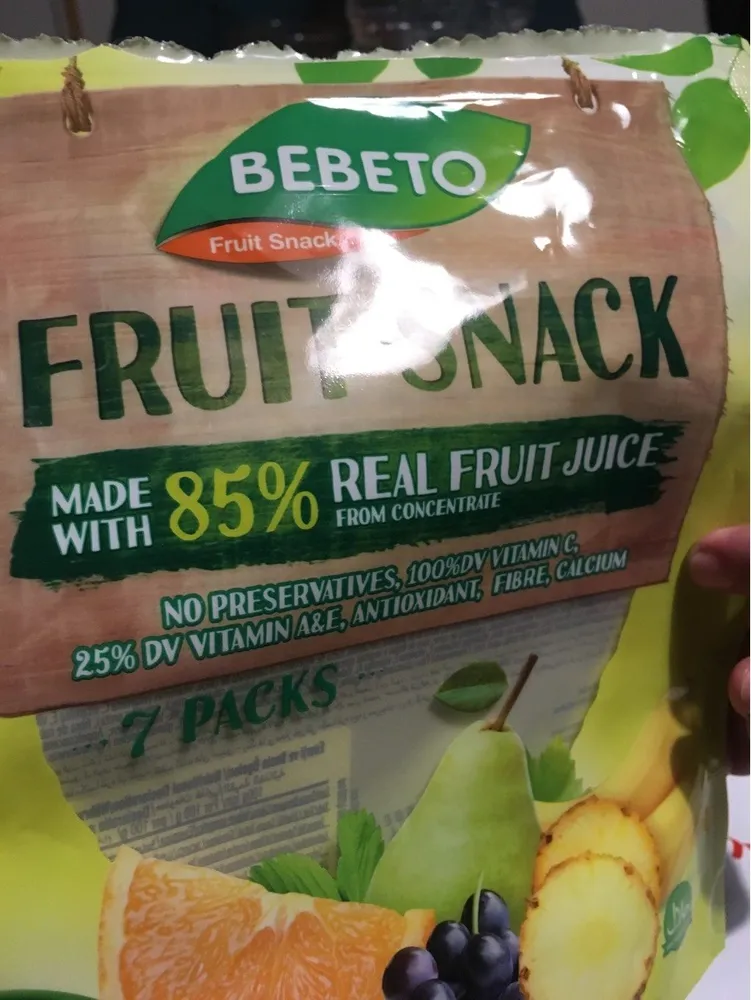 Fruit snack