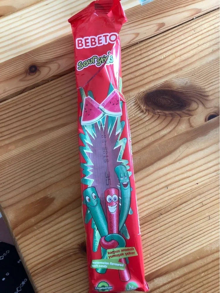 Bebeto Sour Sticks Watermelon