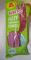 Fizzy strawberry pencils