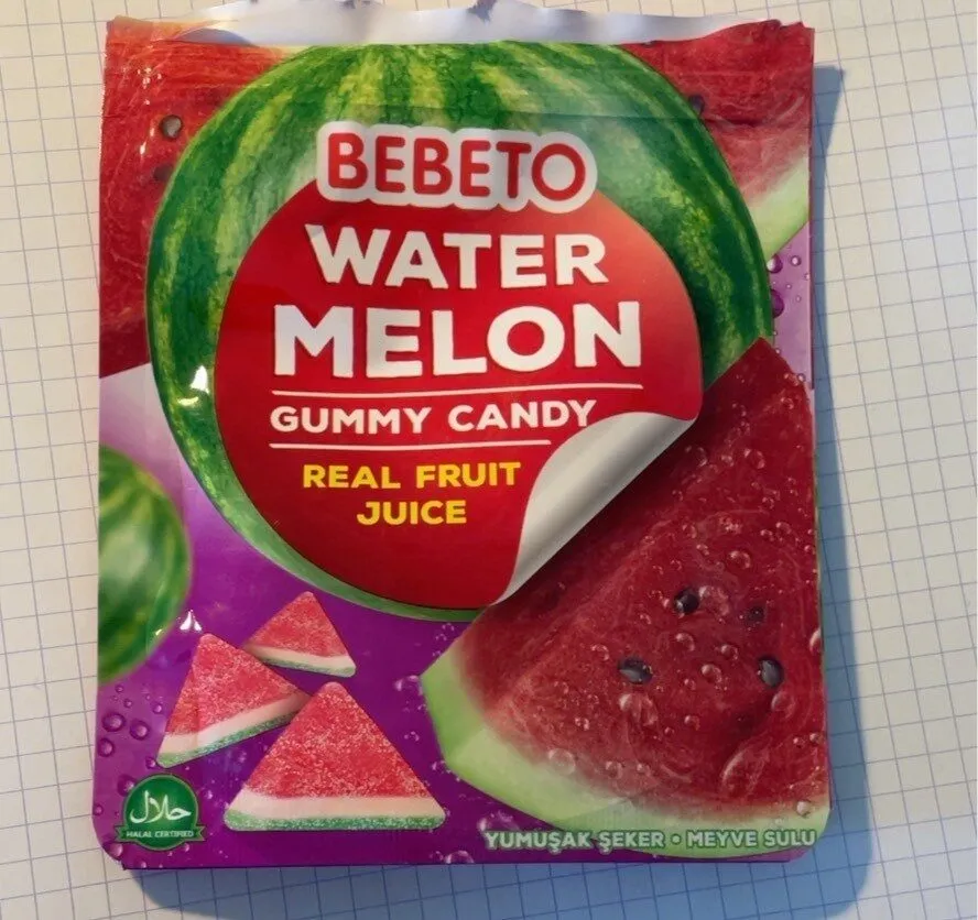 Water melon gummy candy