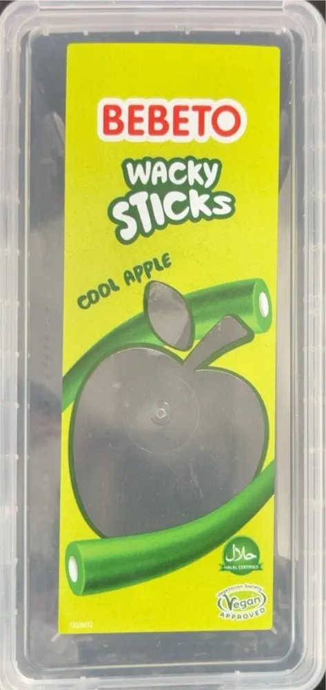 Bebeto Wacky Sticks Cool Apple