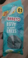 Fizzy Blue Raspberry laces