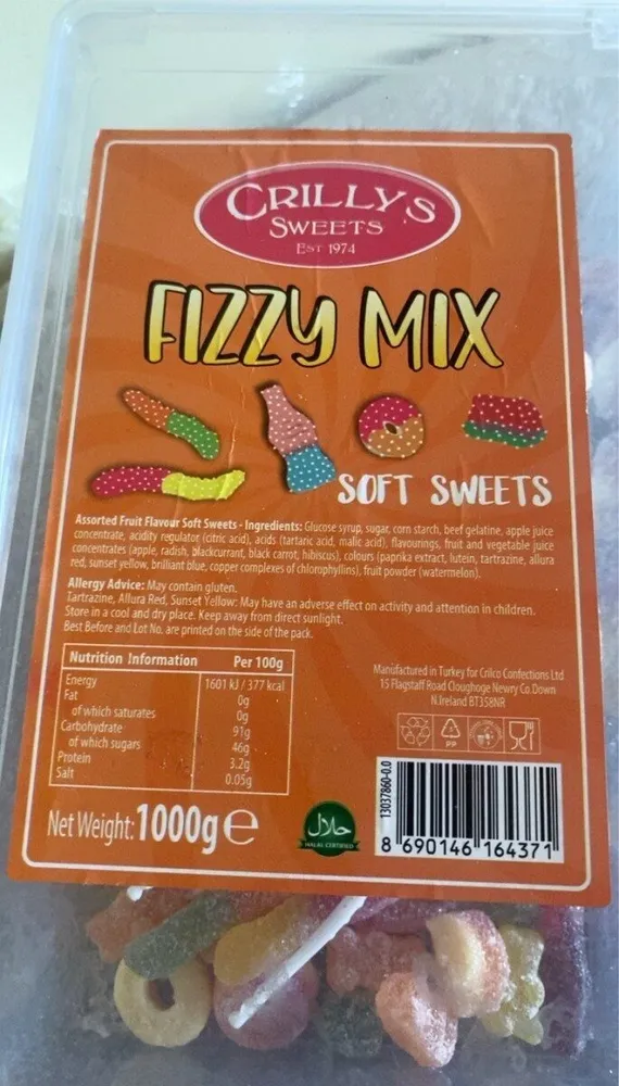 fizzy mix