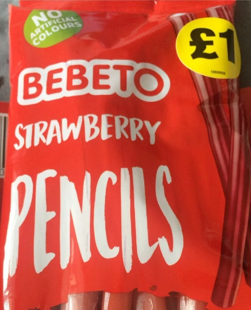 Strawberry pencils