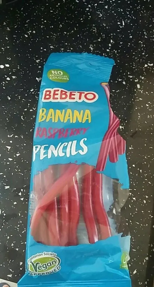 Strawberry and banana pencil