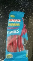 Strawberry and banana pencil