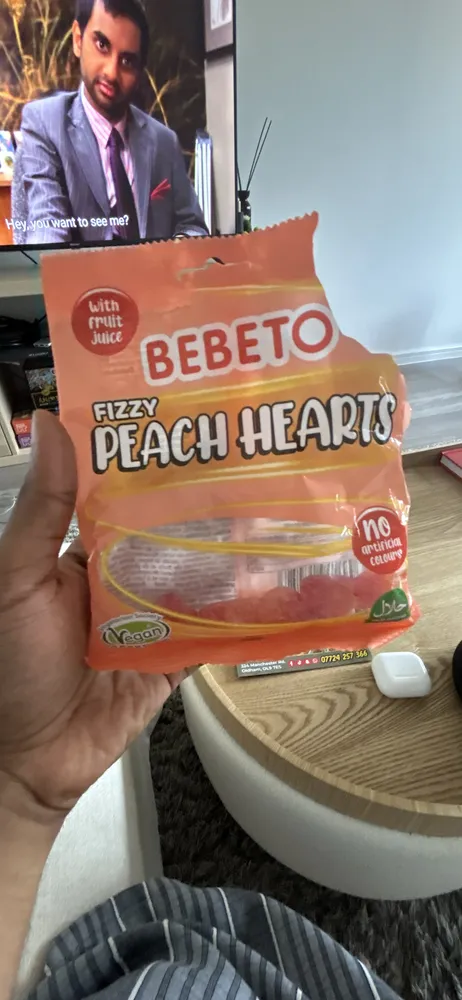 Bebeto peach hearts