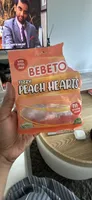 Bebeto peach hearts