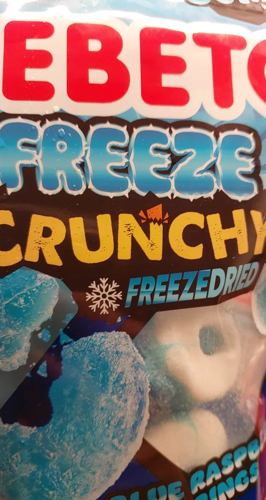 Freezedried Blue Raspberry Rings