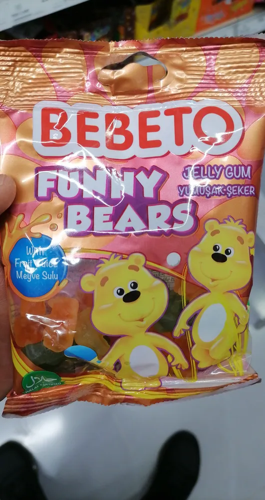 Bebeto Funny bears jelly gum