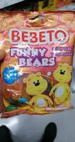 Bebeto Funny bears jelly gum