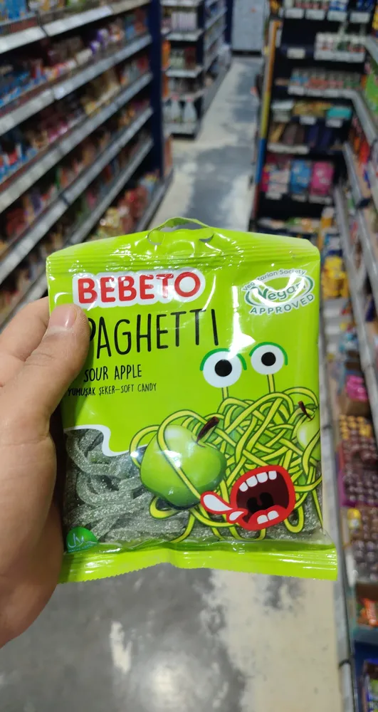 Bebeto Spaghetti Apple 100G