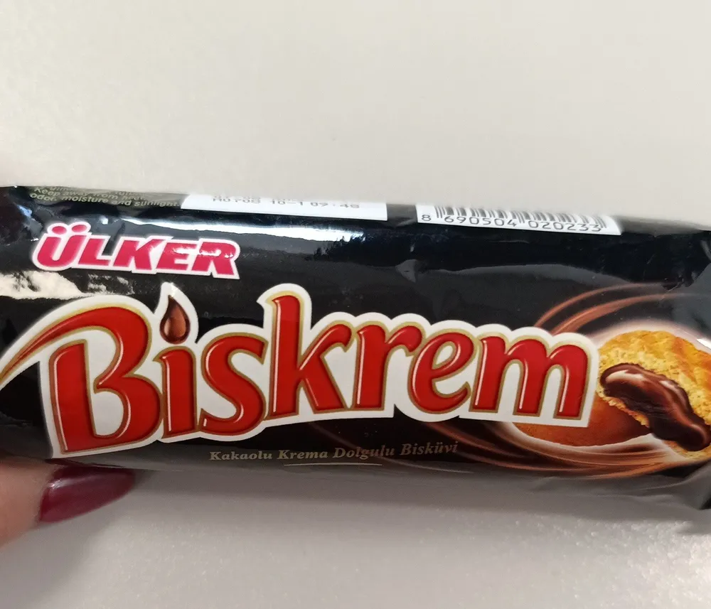 Biskrem Kakaolu Kremalı Bisküvi