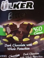 Ulker Dark Chocolate With Pistachios 80G