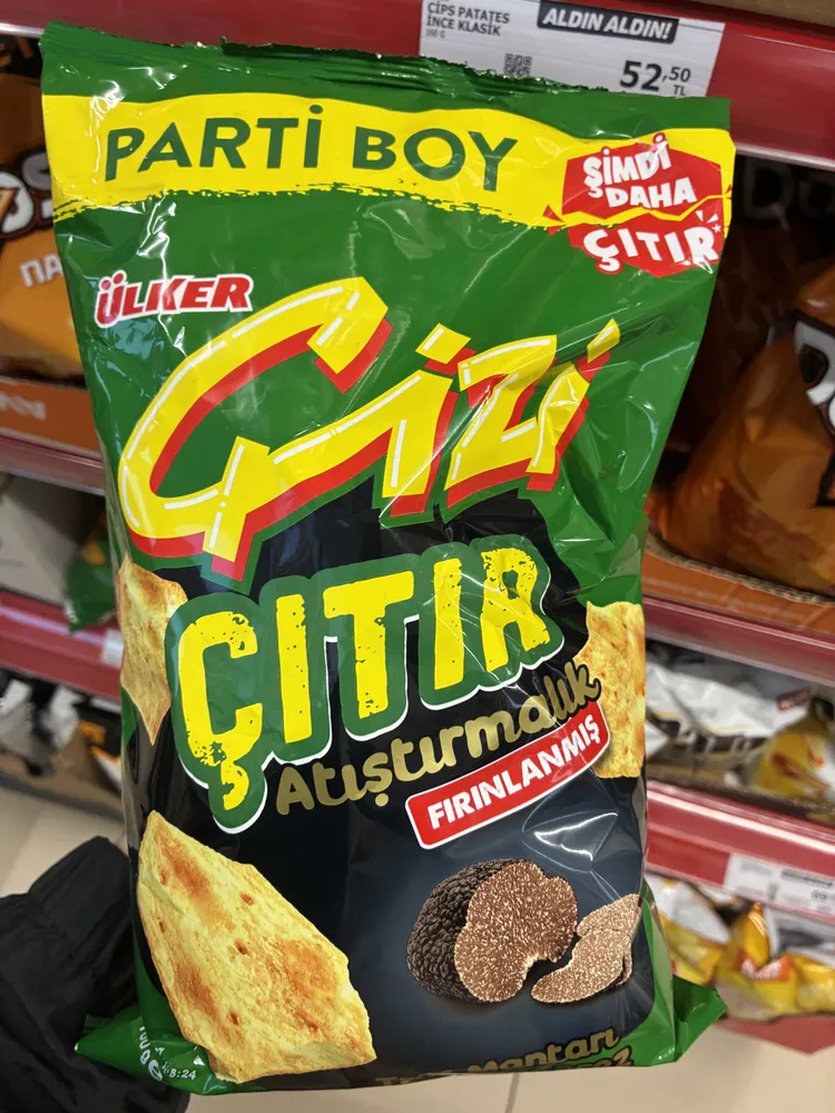 Çizi Çıtır Atıştırmalık Fırınlanmış